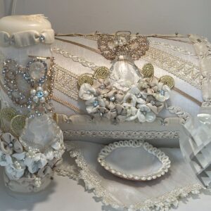 Baúl para Bautizo Angel Ivory